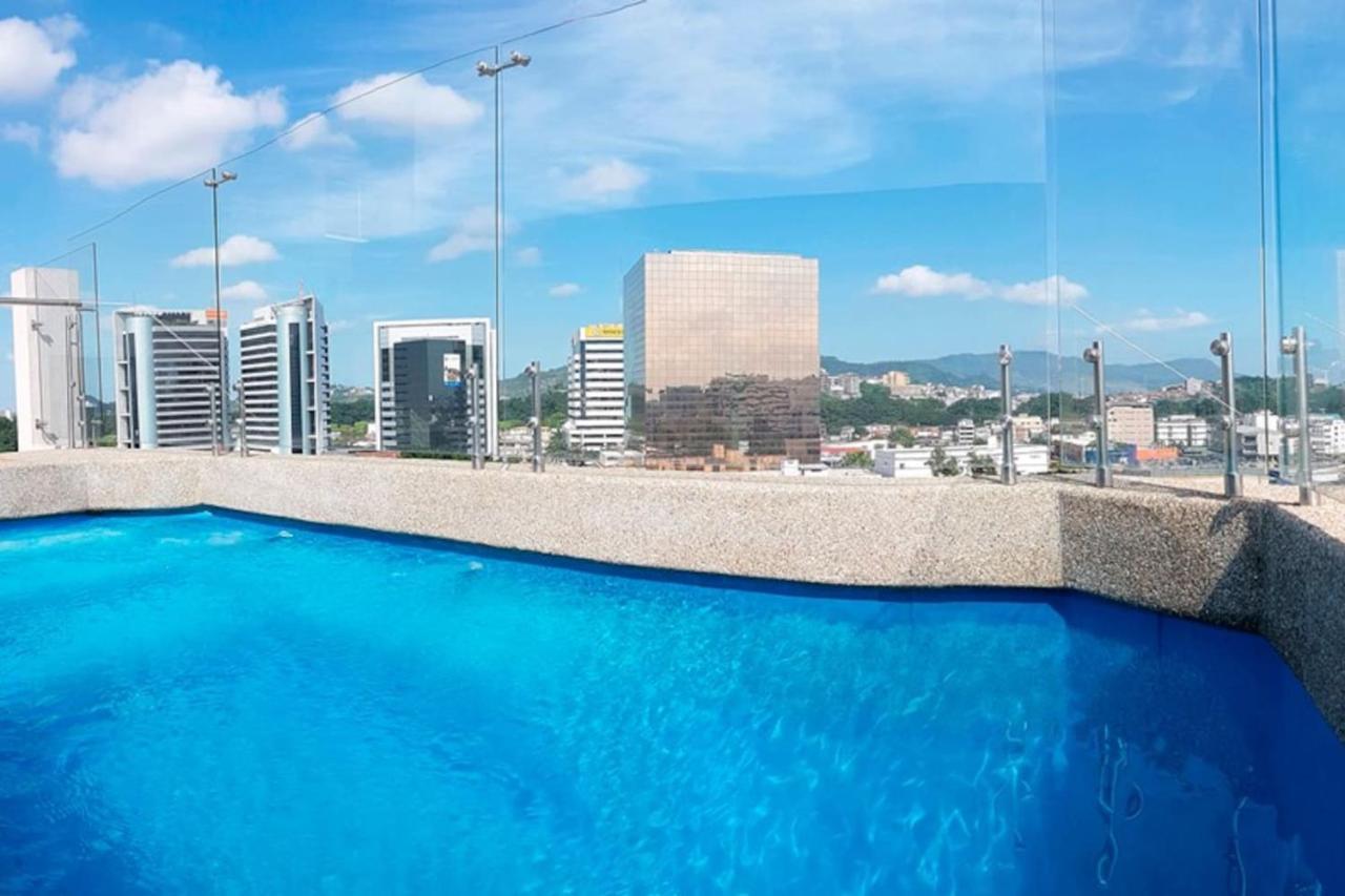 1310 Luxury Room Near Of The Airport - Edificio Kennedy Town Center #403 과야킬 외부 사진